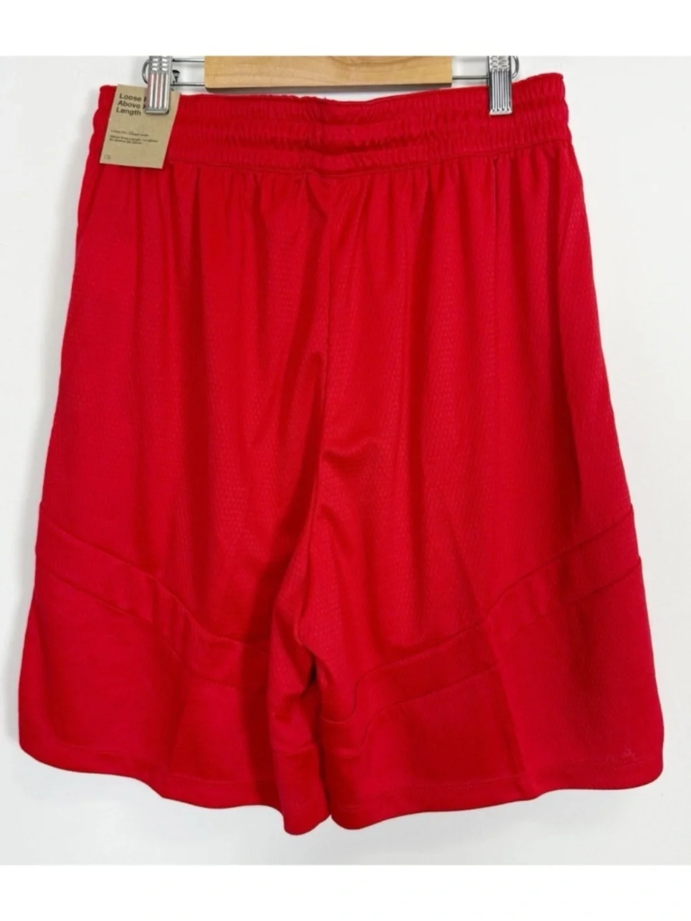 Nike Dri-FIT Basketball Athletic Shorts Mens Medium Red DV9524-658 Loose NWT  .